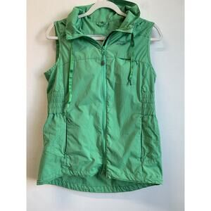 Chlorophille Women’s Vest Full Zip Outdoors Utility Hiking Green Size Small